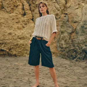 MMHFan Gestreifte Shorts